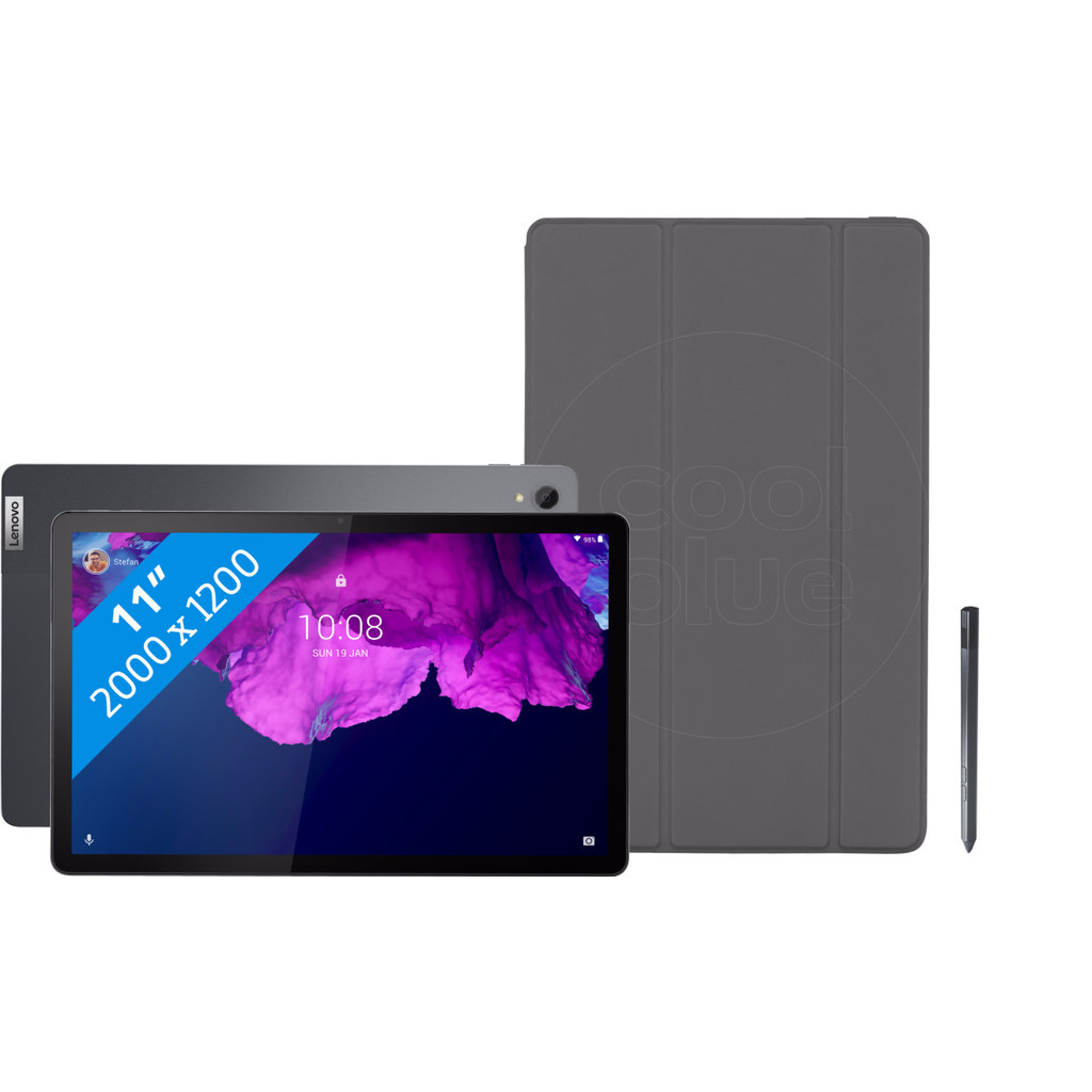 Lenovo Tab P11 Pro 128GB Wifi Grijs + Accessoirepakket