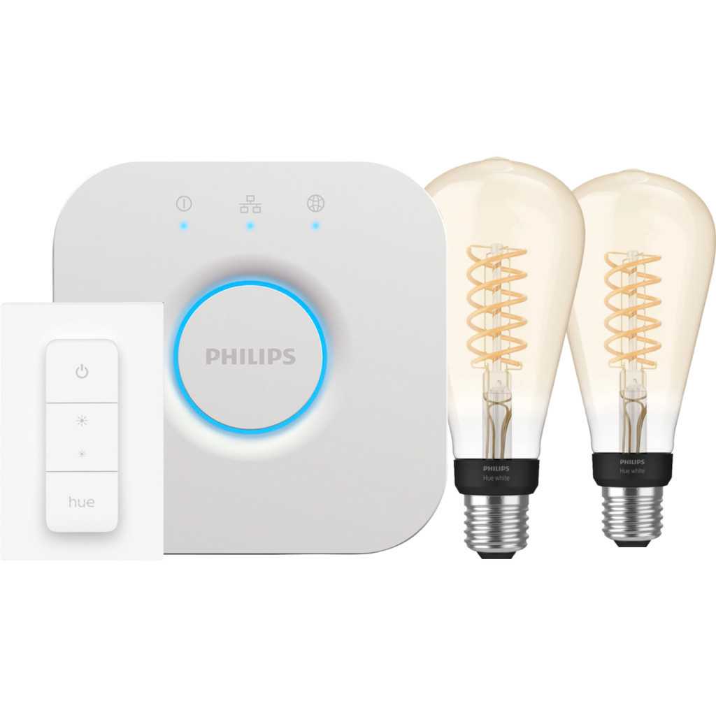 Philips Hue Filament White Edison XL 2-Pack Startpakket