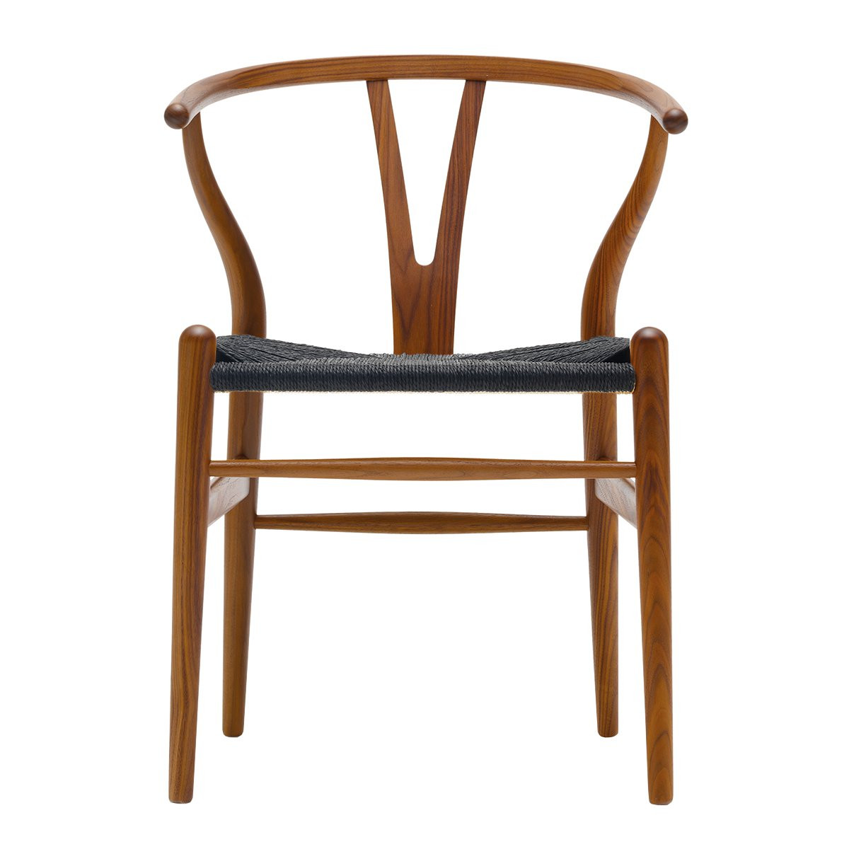 Carl Hansen Wishbone Chair Walnoot Gelakt / Zwart