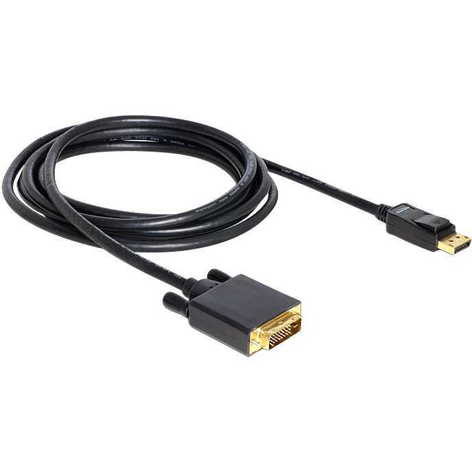 DeLOCK DisplayPort > DVI 24+1 kabel 3 meter