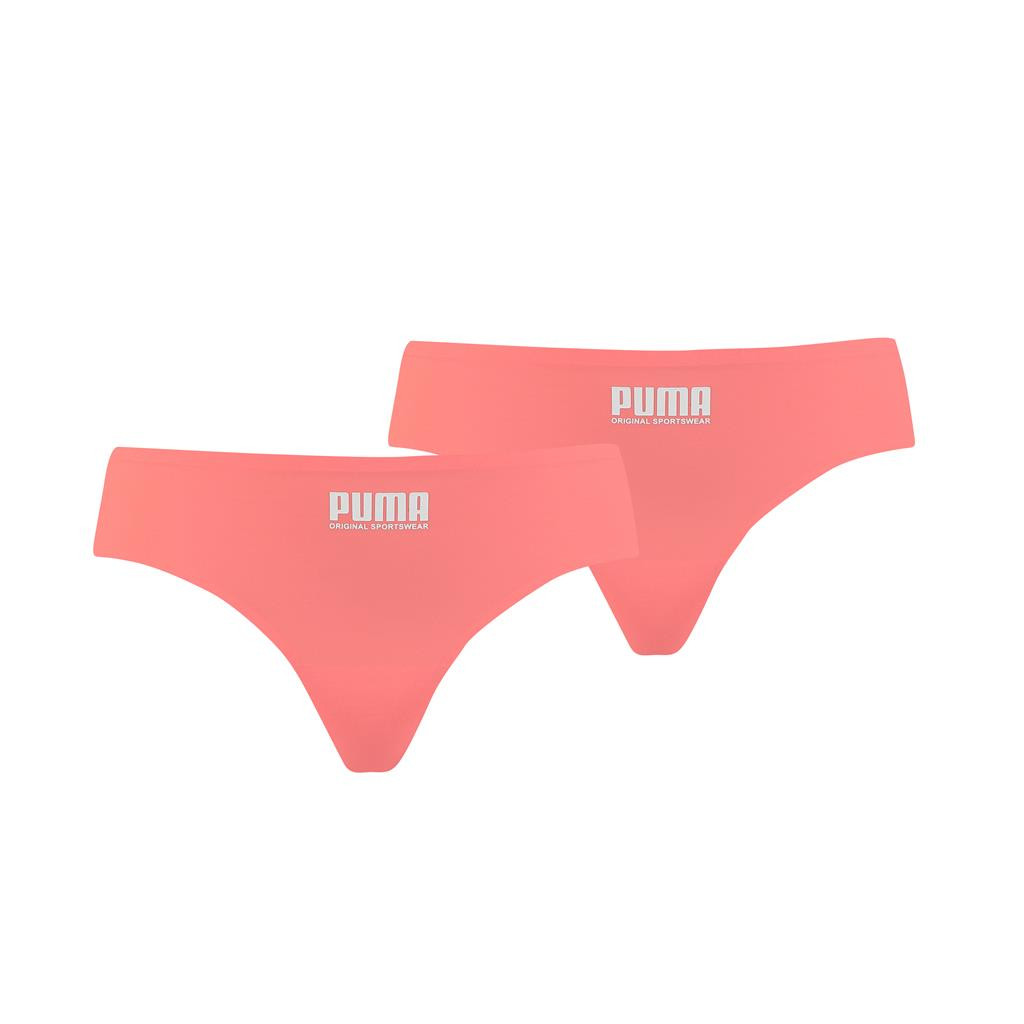 Puma Women Sporty Mesh Brazilian 2p Hang Pink-S