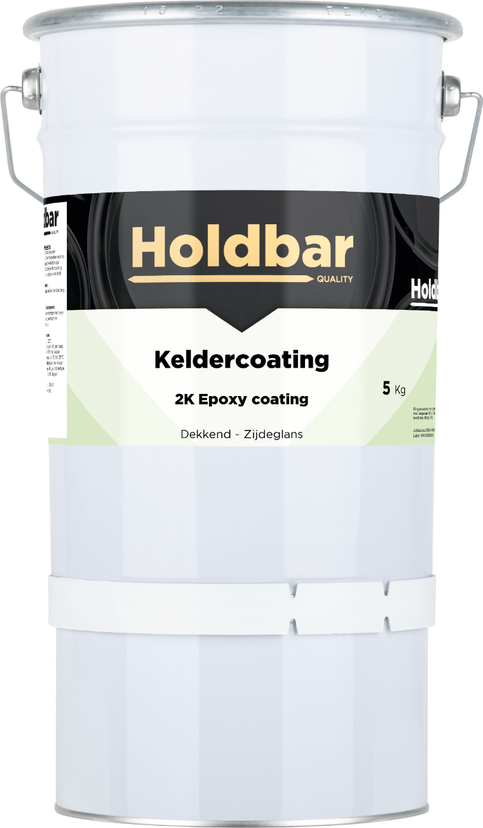 Holdbar Keldercoating Lichtgrijs (RAL 7035) 5 kg