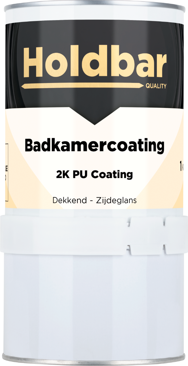 Holdbar Badkamercoating Verkeerswit (RAL 9016) 1 kg