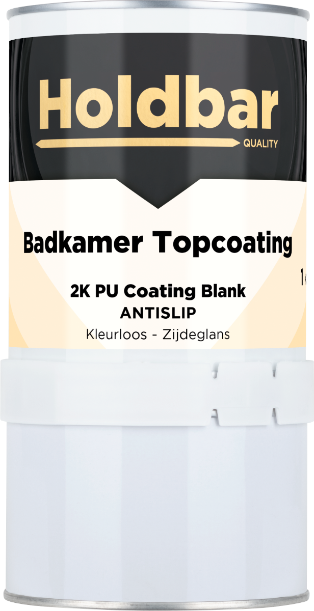 Holdbar Badkamer Topcoating Zijdeglans Antislip 1 kg