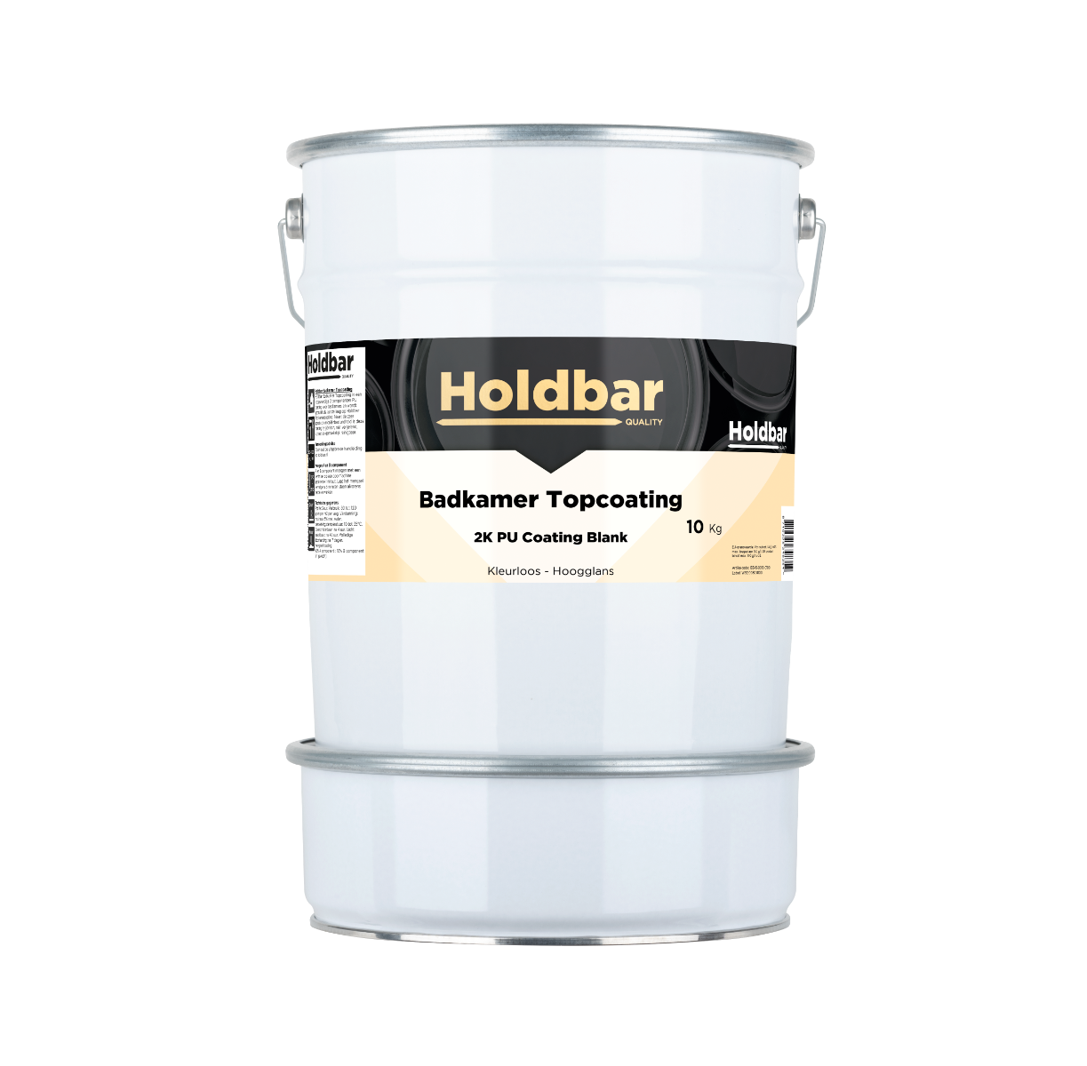 Holdbar Badkamer Topcoating Hoogglans 10 kg