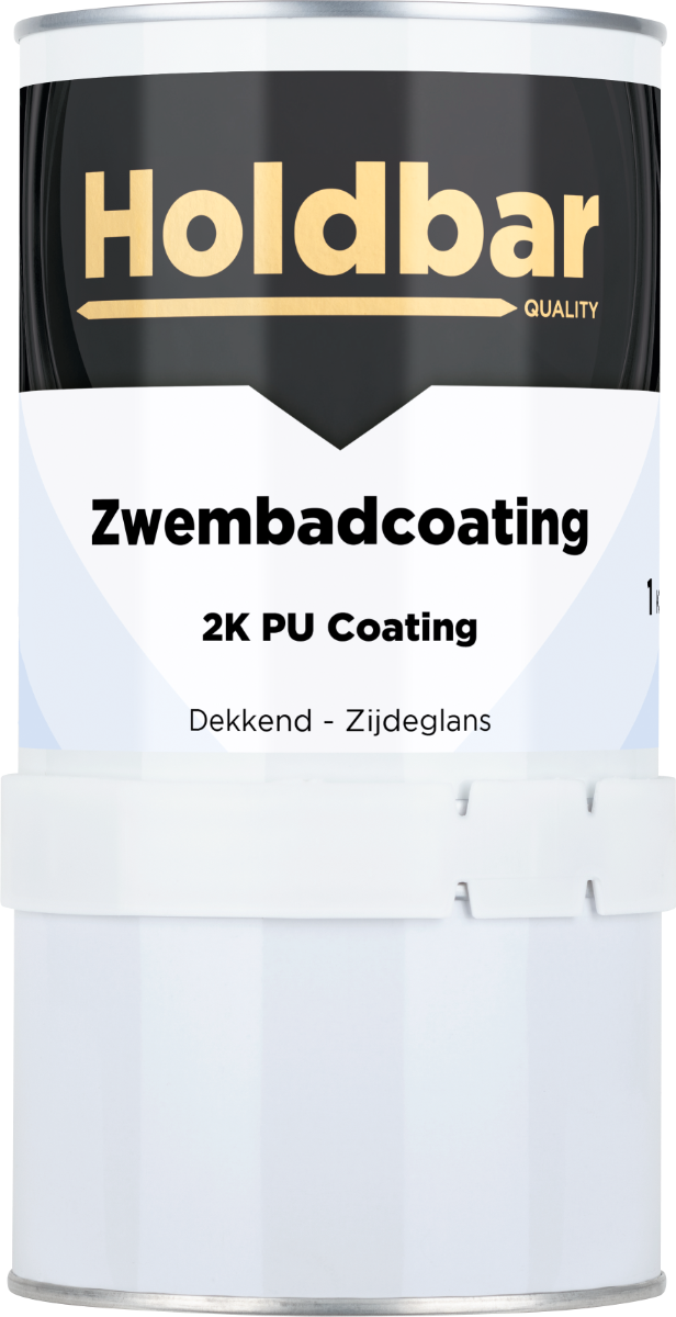 Holdbar Zwembadcoating Gebroken Wit (RAL 9010) 1 kg