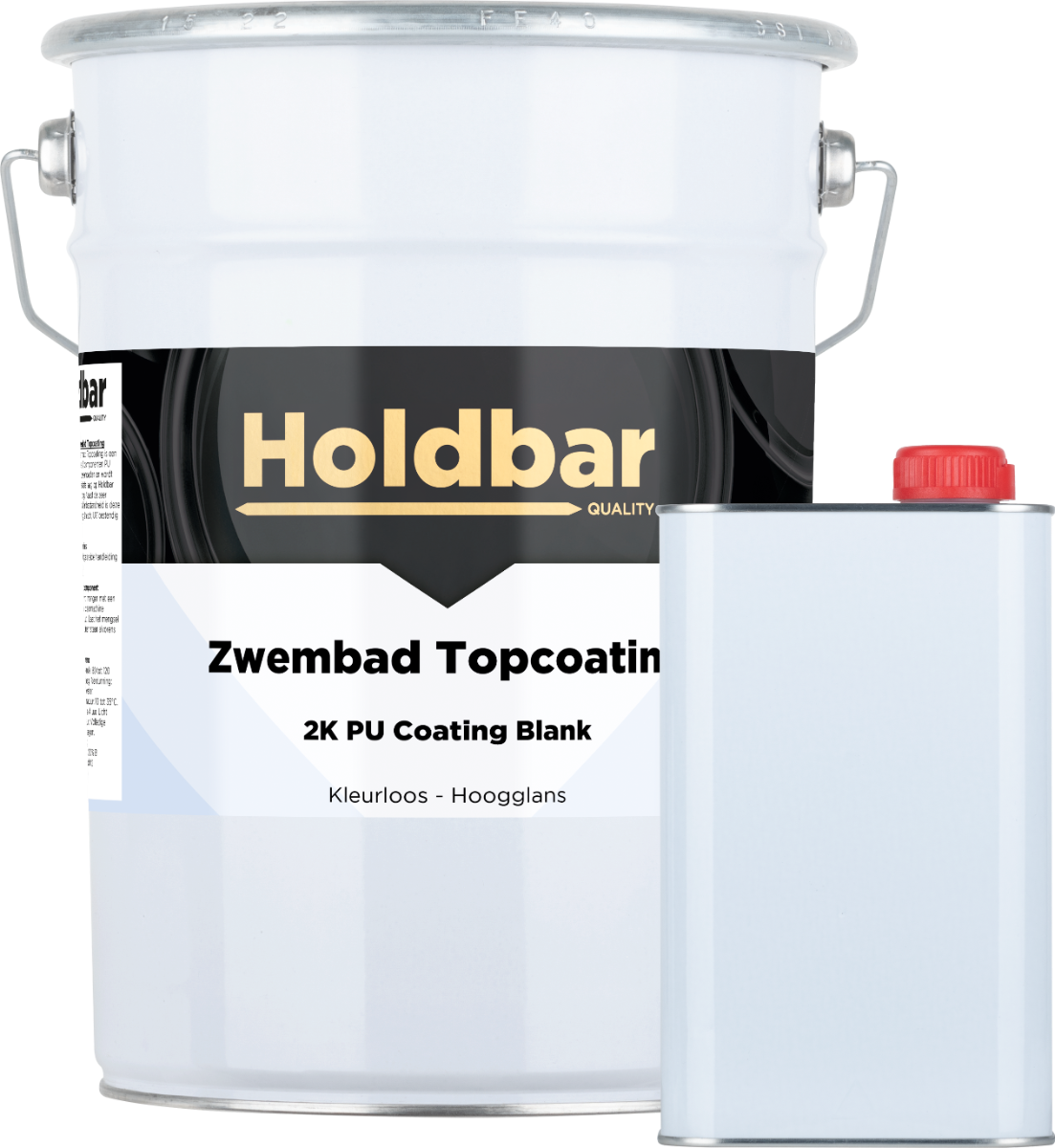 Holdbar Zwembad Topcoating Hoogglans 5 kg