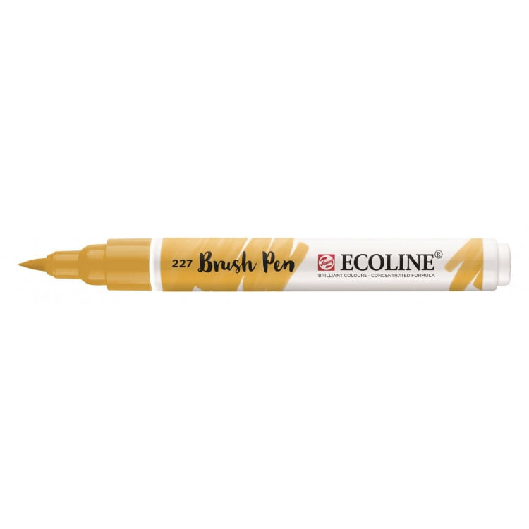 Royal Talens Ecoline Brushpen Gele Oker