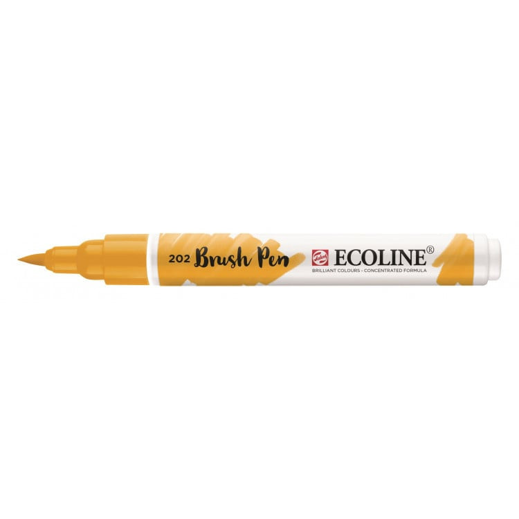 Royal Talens Ecoline Brushpen Donkergeel