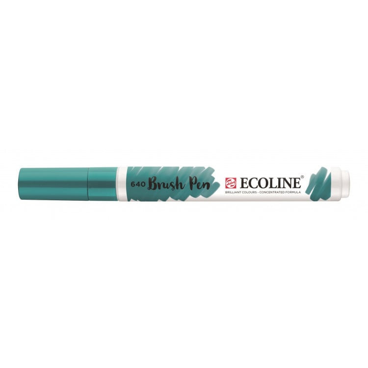 Royal Talens Ecoline Brushpen Blauwgroen