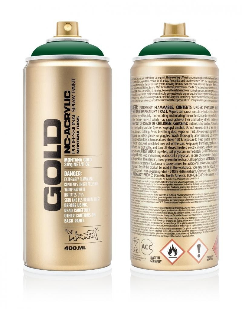 Montana Gold 400ML G6070 Smaragd Green