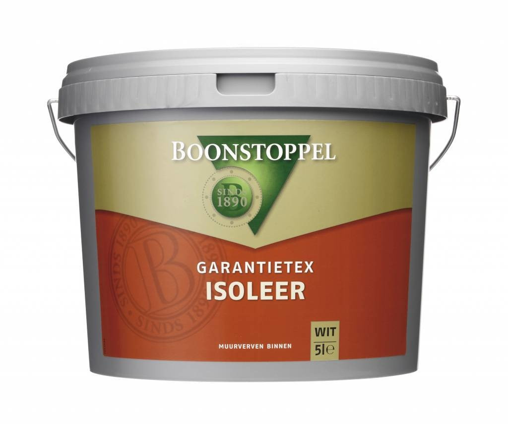 Boonstoppel Garantietex Isoleer