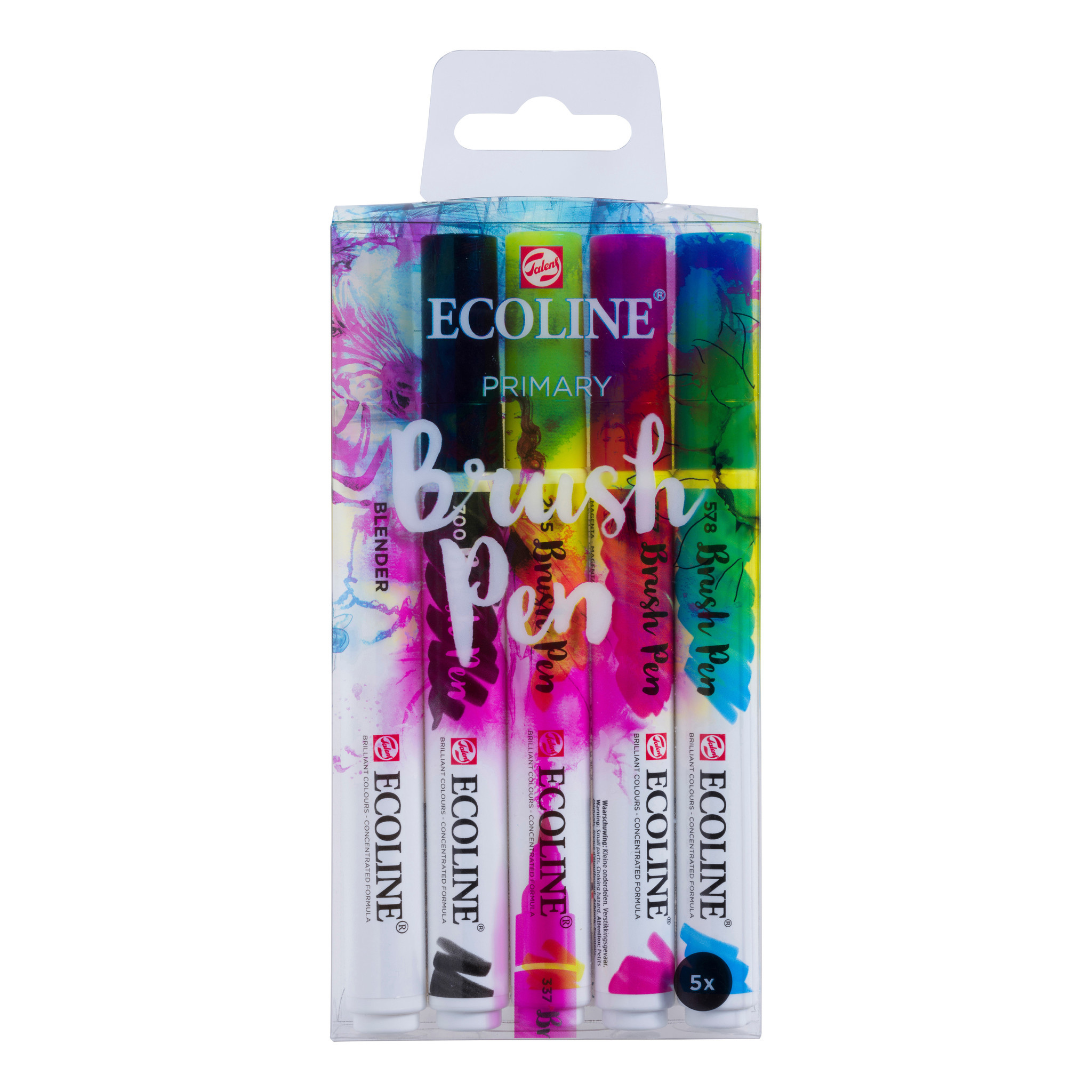 Royal Talens Set van 5 Brush Pens - Primair