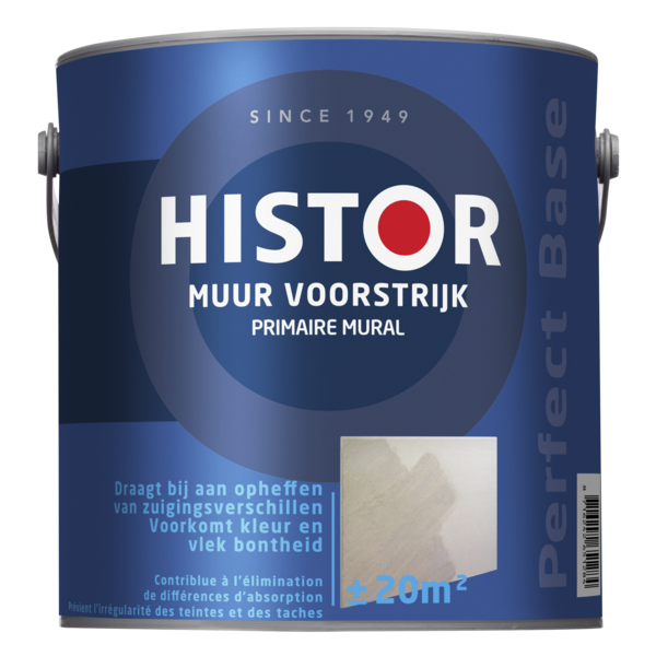 Histor Perfect Base Muur Voorstrijk - Transparant