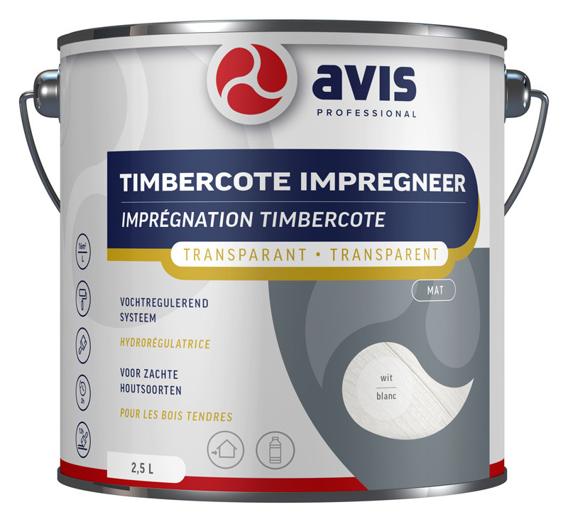 Avis Timbercote Impregneer - Wit