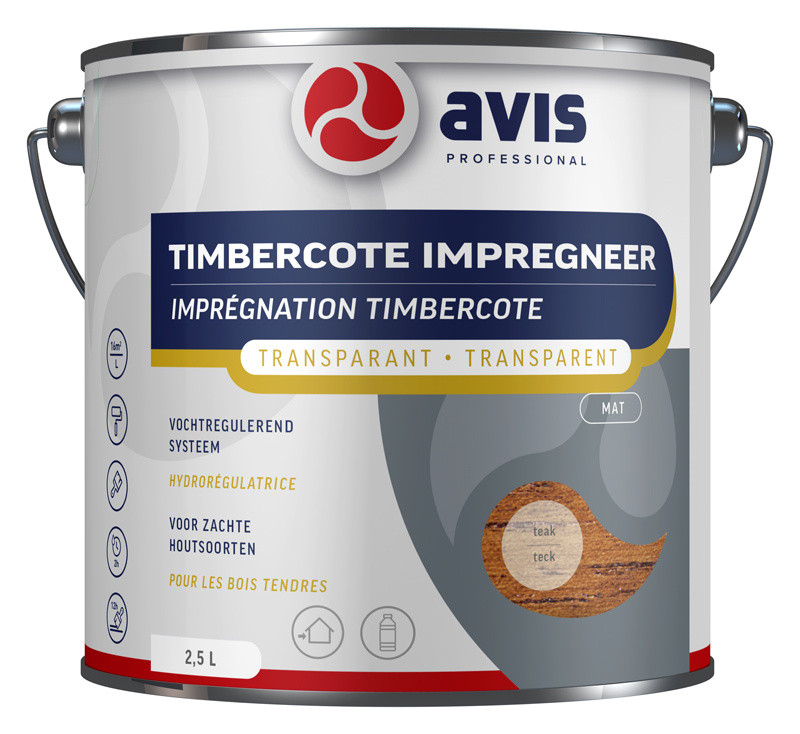 Avis Timbercote Impregneer - Teak