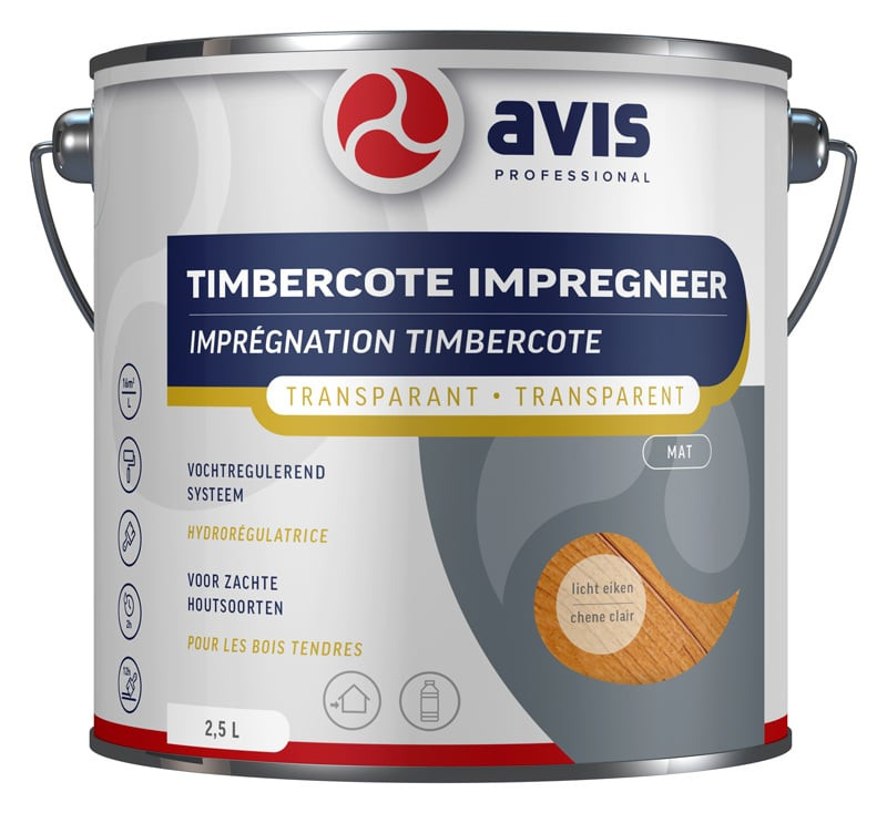 Avis Timbercote Impregneer - Licht Eiken