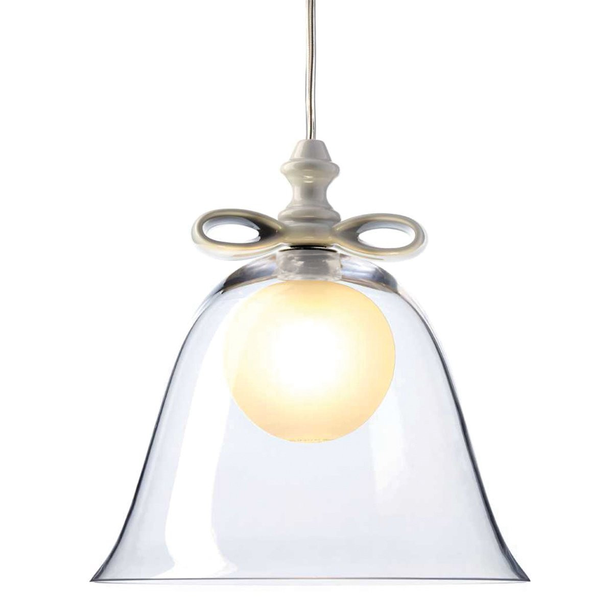 Moooi Bell Hanglamp Small - Transparant/Wit
