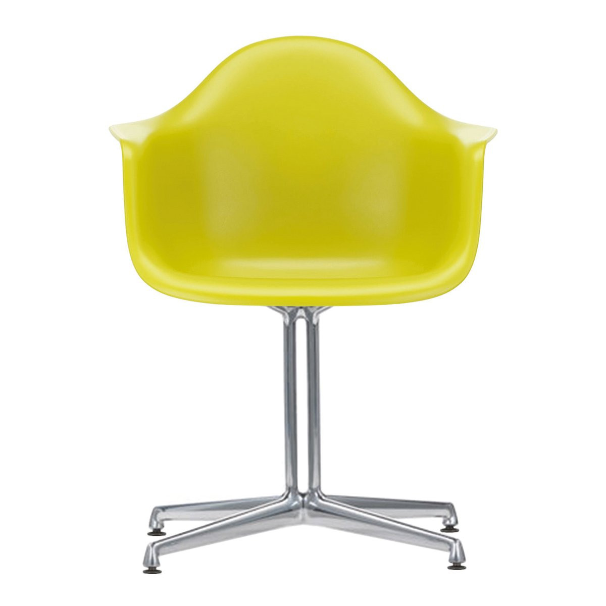 Vitra Eames Plastic Chair DAL Stoel Mosterd