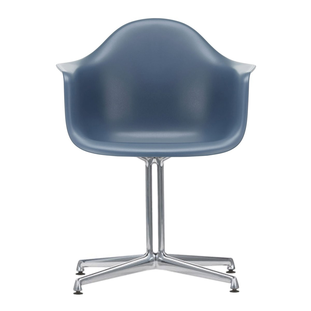Vitra Eames Plastic Chair DAL Armstoel - Zeeblauw