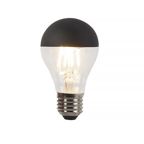 Calex LED E27 lamp 4 Watt kopspiegel zwart filament