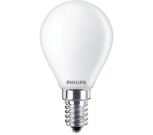 Philips LED E14 kogel 40-4.3 Watt Philips wit