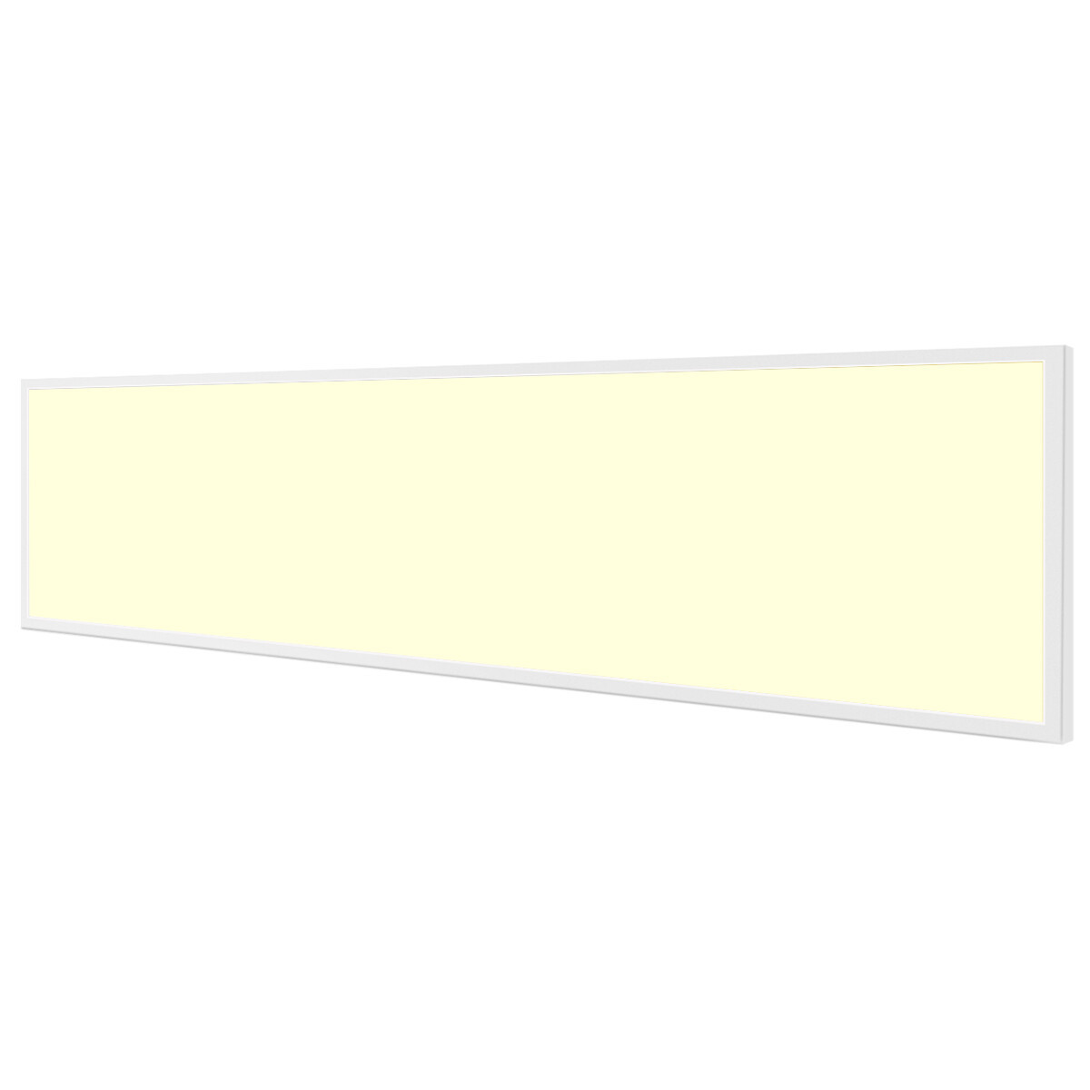LED Paneel 30x120 - Velvalux Lumis - LED Paneel Systeemplafond - Warm Wit 3000K - 40W - Inbouw - Rechthoek - Wit - Flikkervrij