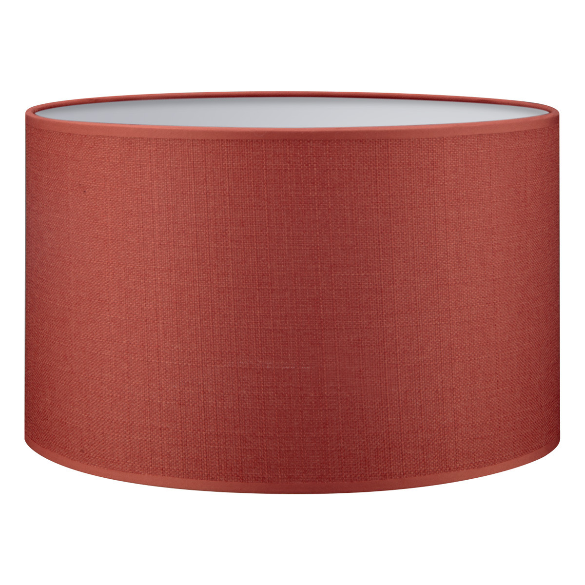 Lampenkap cilinder | rond | canvas | stoffen lampenkap | cilinderkap | Ø35cm H21cm | rood