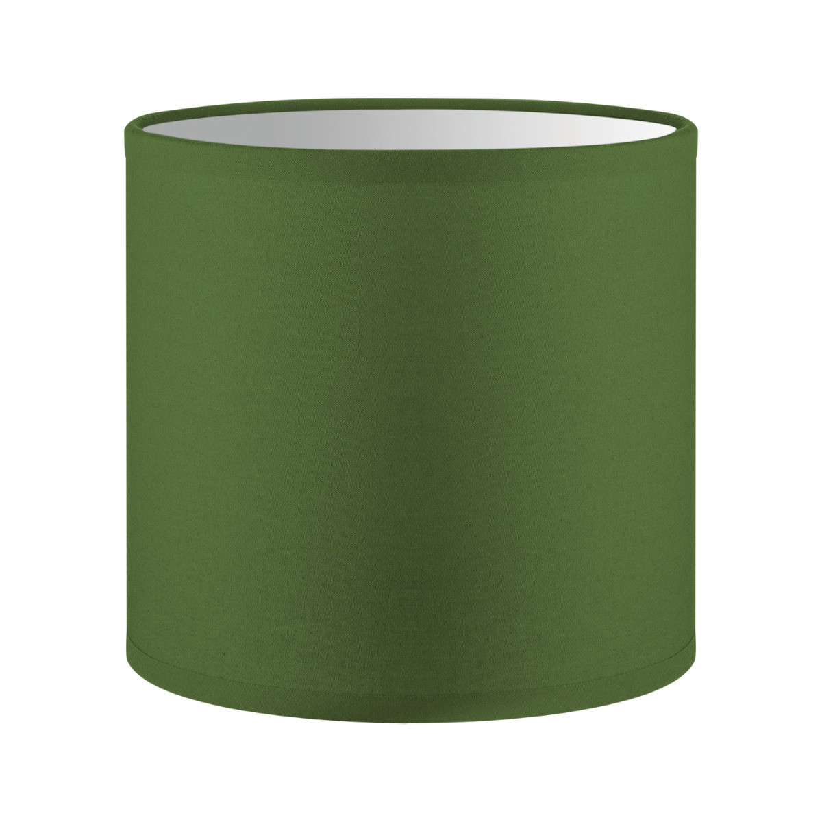 Lampenkap cilinder | rond | katoen | stoffen lampenkap | cilinderkap | Ø16cm H15cm | groen