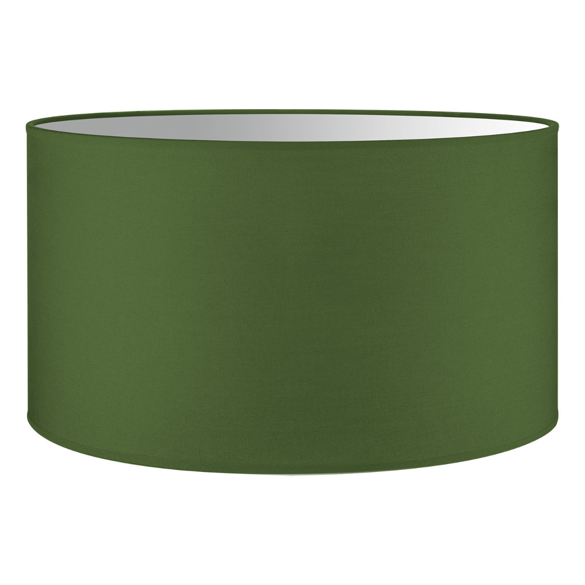 Lampenkap cilinder | rond | katoen | stoffen lampenkap | cilinderkap | Ø40cm H22cm | groen
