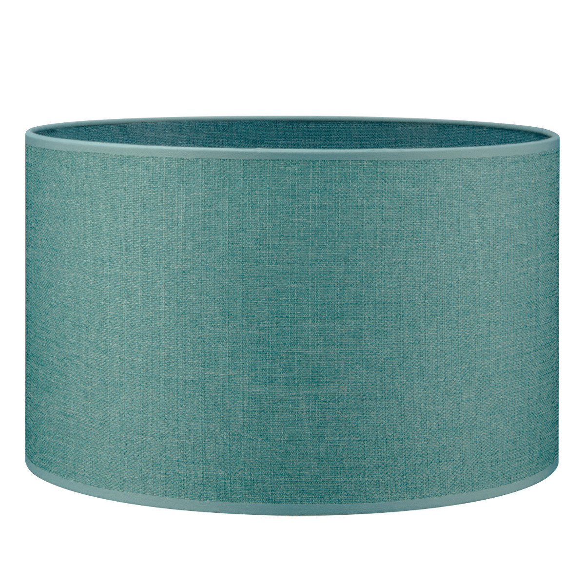 Lampenkap cilinder | rond | canvas | stoffen lampenkap | cilinderkap | Ø35cm H21cm | turquoise