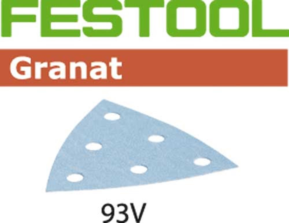 Festool schuurblad Granat driehoek V93/6 K80 (50st)