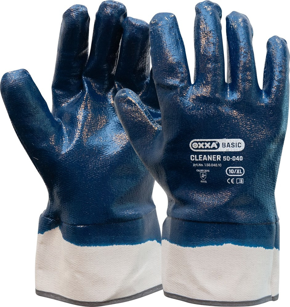 Handschoen M-trile blauw mt XL