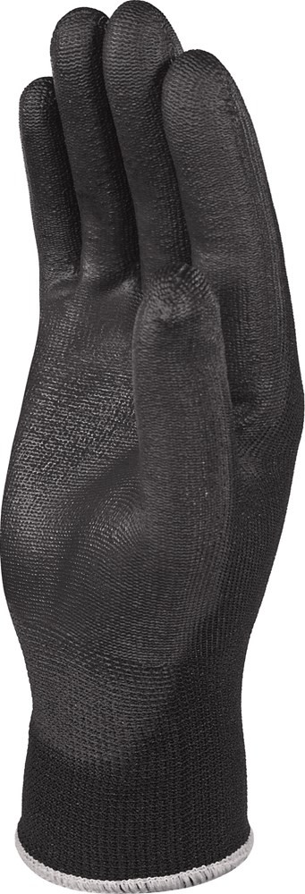 Delta Plus polyester handschoen VE702PN PU zwart mt 11