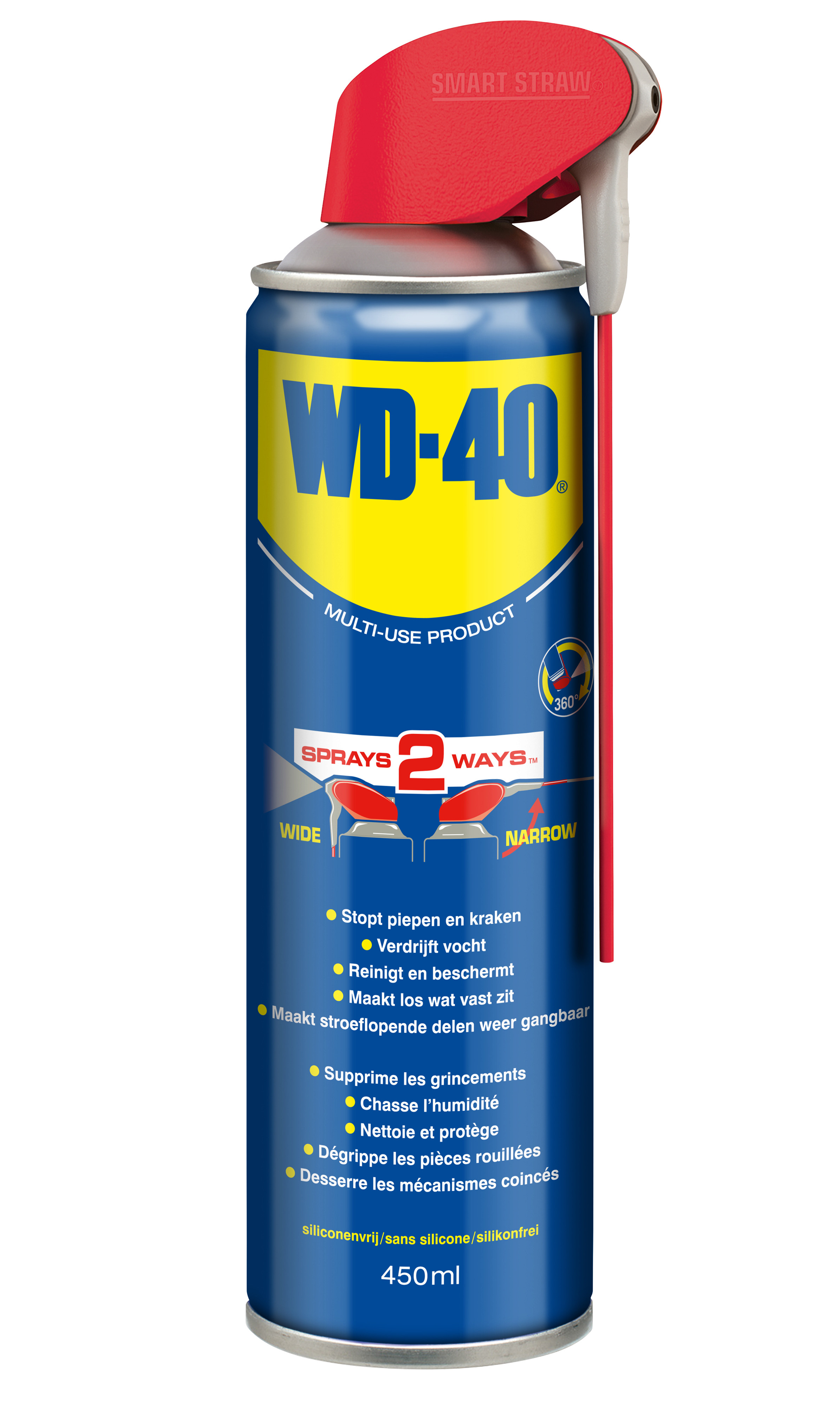 Smeermiddel WD-40 smart 450ml.
