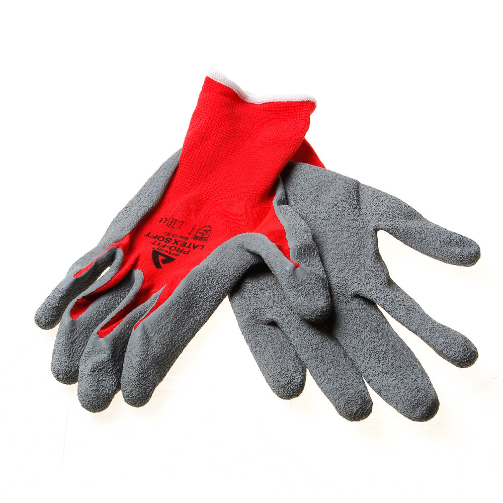 Handschoen pro-fit rood mt.10
