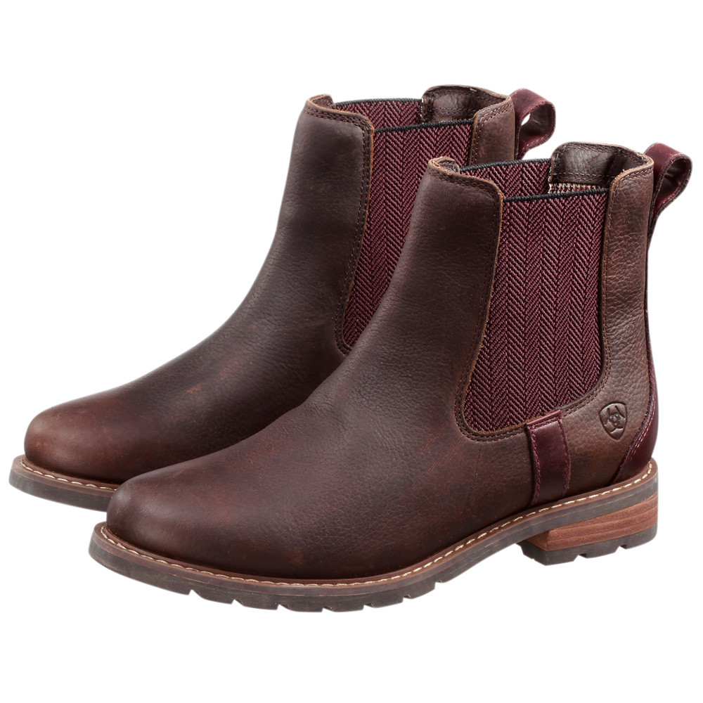 Ariat Dames Laarsjes Wexford H2O, roodbruin, Maat: 39