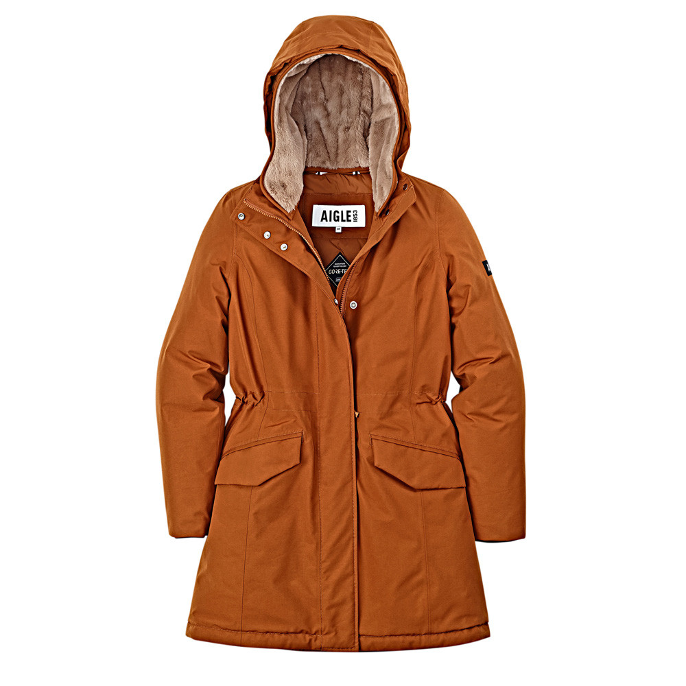 Aigle Winterparka AIW23WOUI013, oranje, Maat: 36