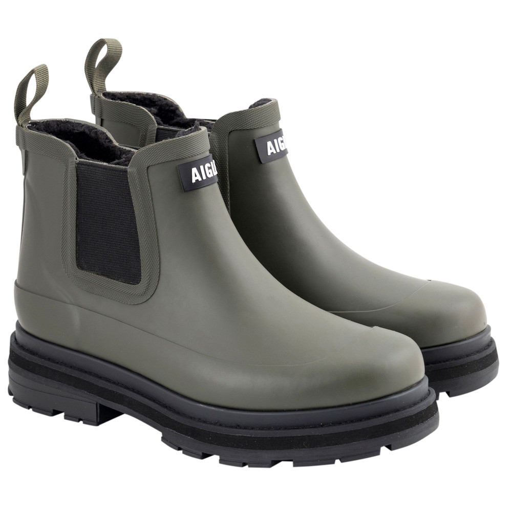 Aigle Enkellaarzen Soft Rain Fur, avocat, Maat: 37