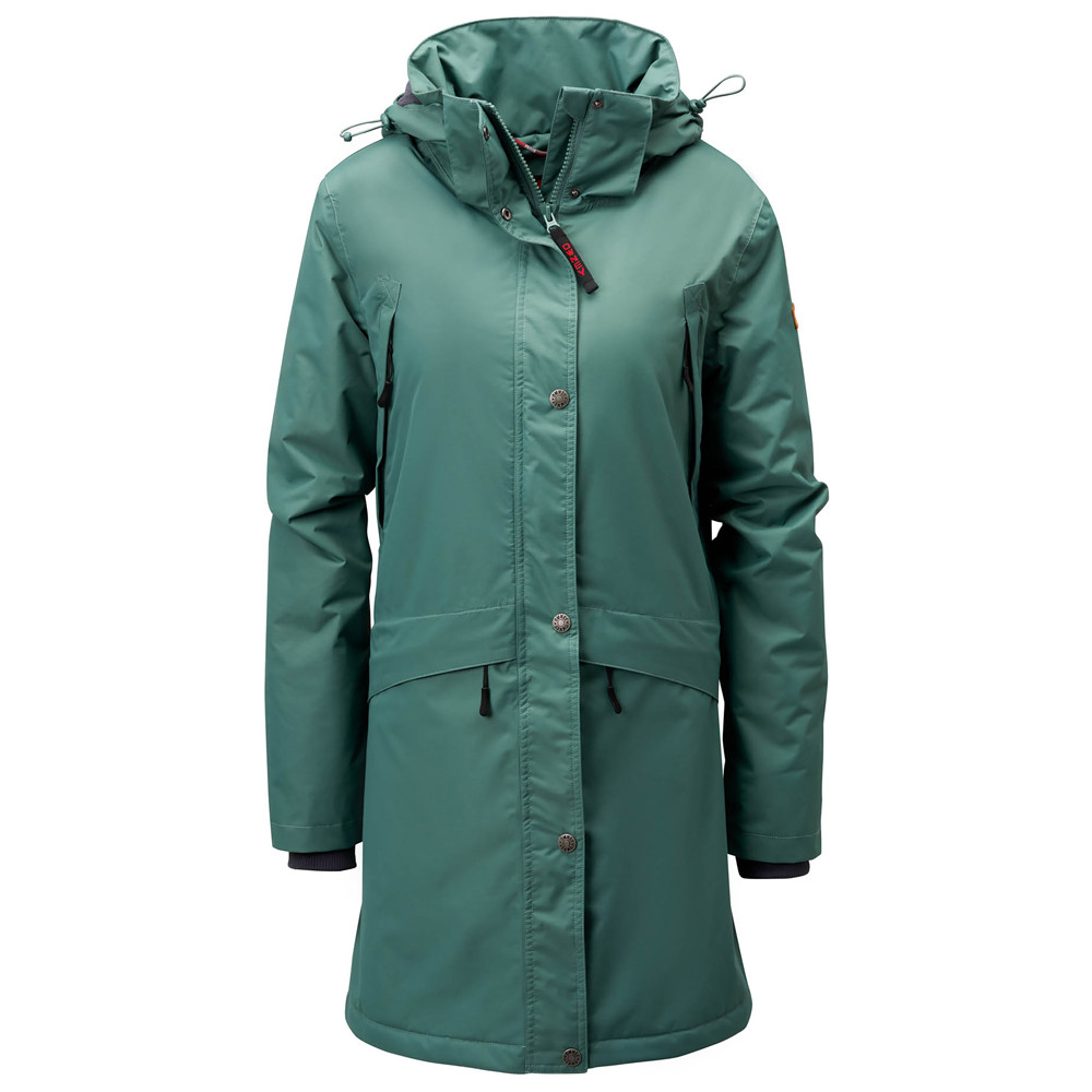 OWNEY Dames Winterparka Comoda, groen, Maat: M