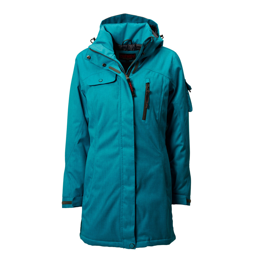 OWNEY Dames Winterjack Arctic, lichtblauw, Maat: XS