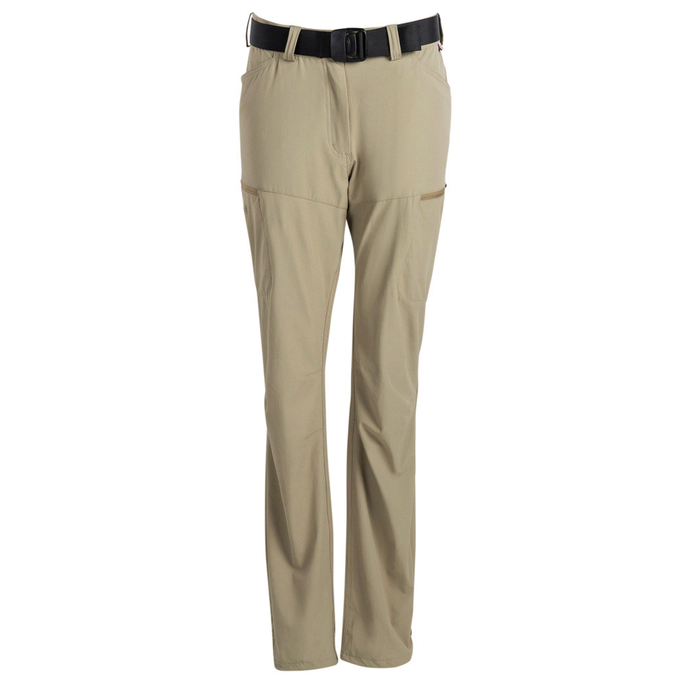 Pinewood® Damesbroek Naturesafe Hiking Trousers Ws, l. khaki, Maat: 44