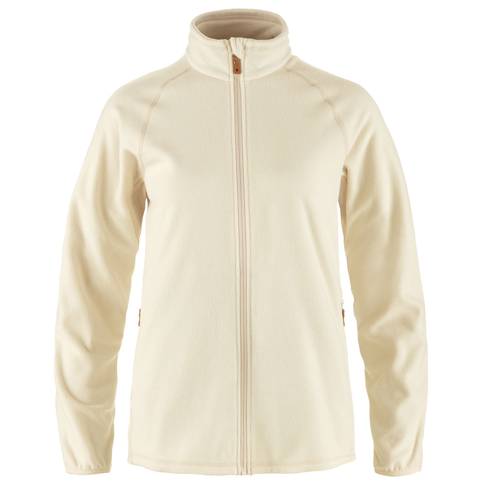 Fjällräven Fleece jas Övik Lite Fleece Jacket W, chalk white, Maat: XL