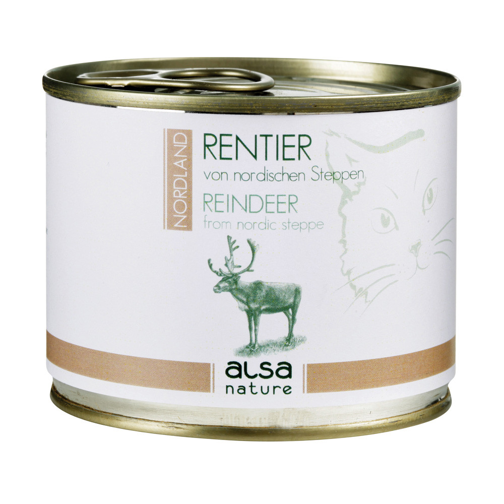 alsa-nature Nordland Rendier van de noordelijke steppen, 200 g, Aantal: 6 x 200 g