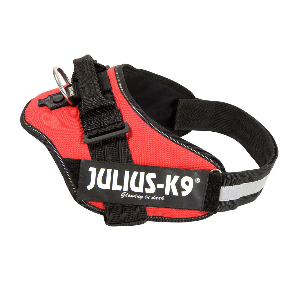 Julius-K9® Hondentuig Power IDC, rood, Maat: 4