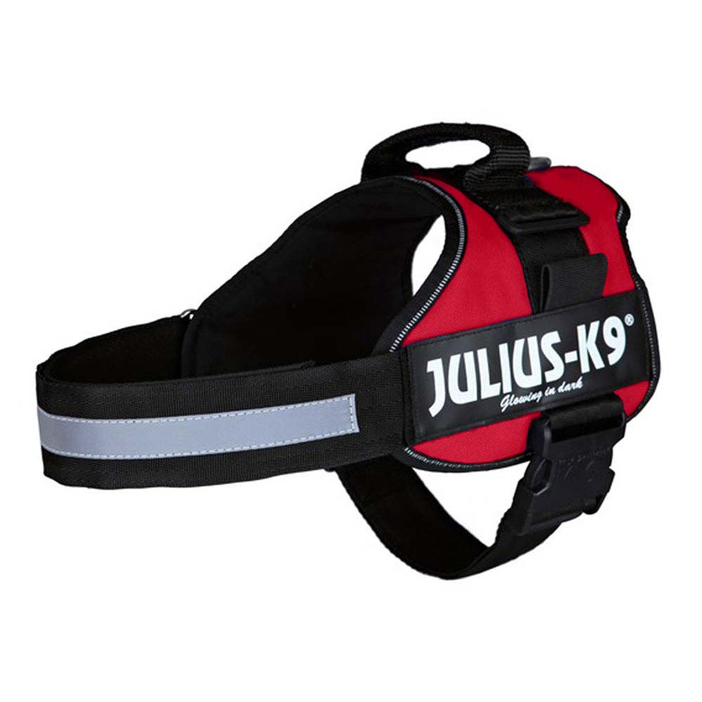 Julius-K9® Hondentuig Power, rood, Maat: 2XL