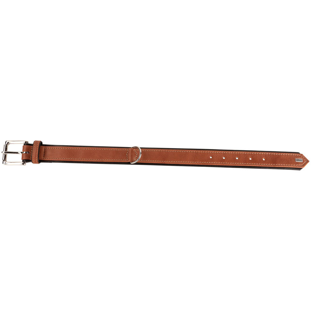 HUNTER Hondenhalsband Canadian Up, cognac-zwart, Maat: 60