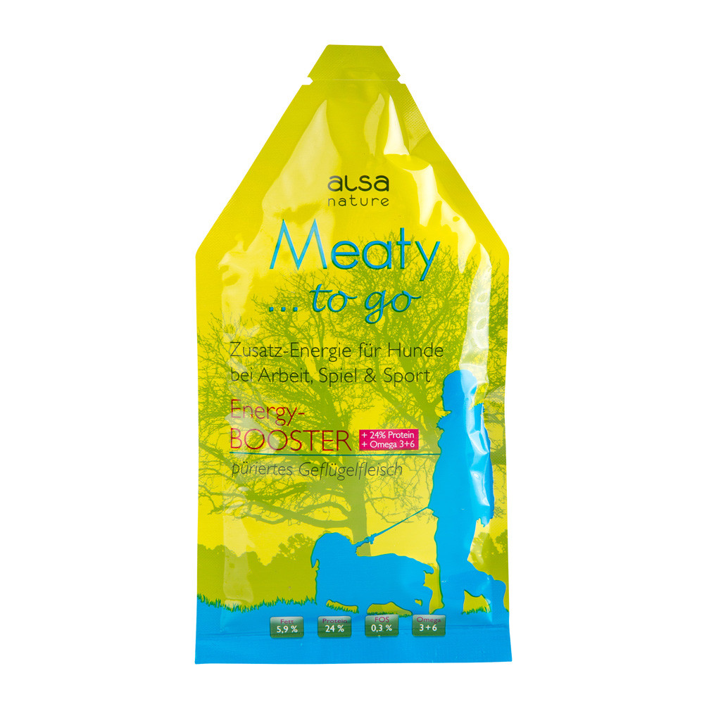 alsa-nature Meaty to go Energy-BOOSTER, 12 x 85 g