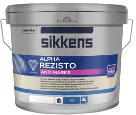sikkens alpha rezisto anti marks mat donkere kleur 10 ltr