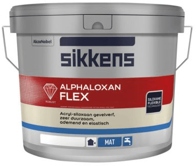 sikkens alphaloxan flex donkere kleur 2.5 ltr